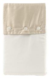 Ralph Lauren RL Organic Sateen Border One European Sham 26x26 Inch Coastal Sand